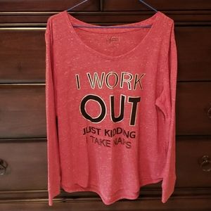 Style & Co SPORT long sleeve tee💥4 for $20💥